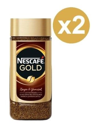 Nescafe Gold Kavanoz Granül Kahve 2x200 gr