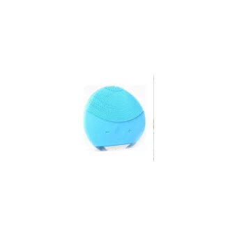 Ocean Pro 2 Tüm Ciltler İçin 1 Başlıklı Fırçalı Silikon Şarjlı Titreşimli Yüz Temizleme Cihazı Mavi