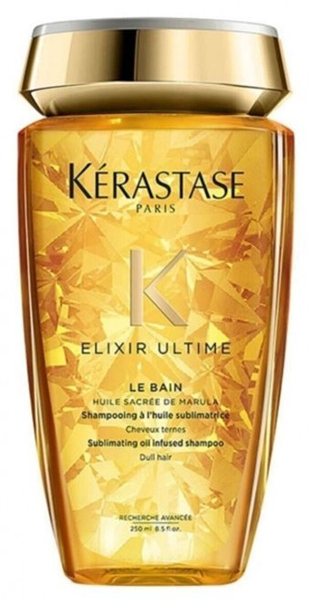 Kerastase Elixir Ultime Arındırıcı Tüm Saçlar İçin Argan Yağlı Parabensiz Şampuan 250 ml