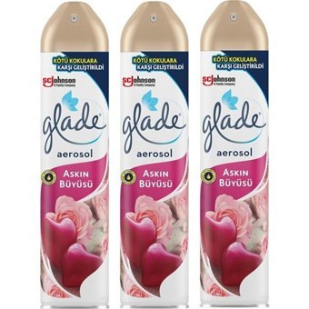 Glade Aşkın Büyüsü Aerosol Oda Kokusu 3x300 ml