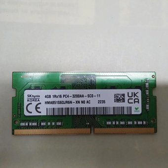 Sk Hynix HMA851S6DJR6N-XN 4 GB DDR4 1x4 3200 MHz Ram
