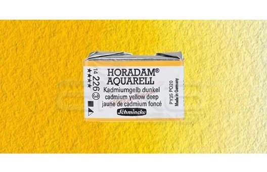 Schmincke Horadam Aquarell 347 Cadmium Red Middle Seri 3 Tekli Kuru Boya Kalemi