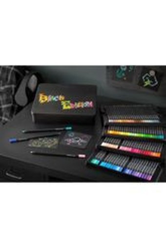 Faber-Castell Black Edition 12'li Kuru Boya Seti