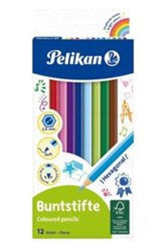 Pelikan 811194 12'li Jumbo Kuru Boya Seti
