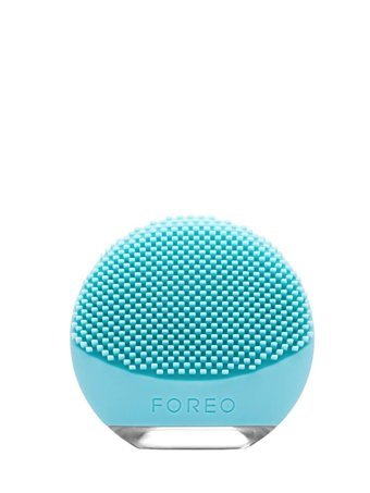 Foreo Luna Go Yağlı Ciltler İçin 1 Başlıklı Fırçalı Silikon Şarjlı Titreşimli Yüz Temizleme Cihazı Mavi