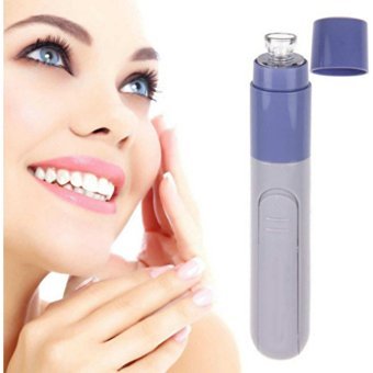 Blue Horizon Tüm Ciltler İçin 1 Başlıklı Pilli Vakumlu Yüz Temizleme Cihazı Mor