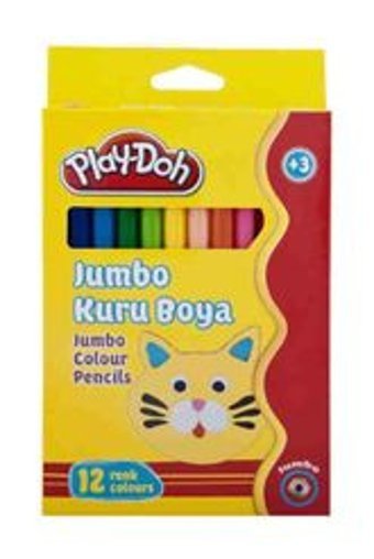 Play-Doh 6'lı Jumbo Metalik Kuru Boya Seti
