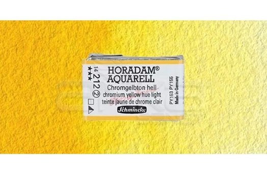 Schmincke Horadam Aquarell 224 Cadmium Yellow Light Seri 3 Tekli Kuru Boya Kalemi
