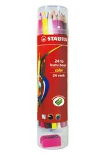 Stabilo Easy Colors Ten Rengi 331-355 Tekli Kuru Boya Kalemi