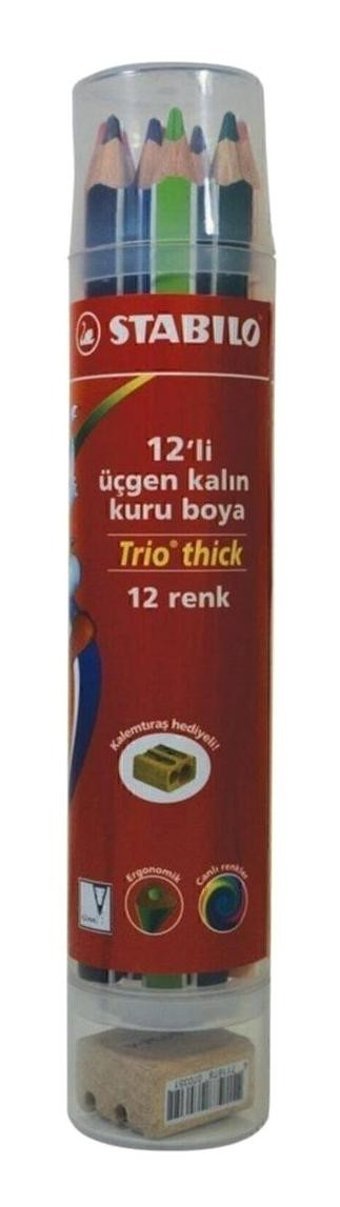 Stabilo Easy Colors Lacivert 331/405-6 Tekli Kuru Boya Kalemi