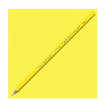 Caran d'Ache Yellow 020 Tekli Kuru Boya Kalemi
