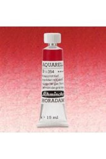 Schmincke Horadam Aquarell Seri 3 Quinacridone Red Light 343 Tekli Kuru Boya Kalemi