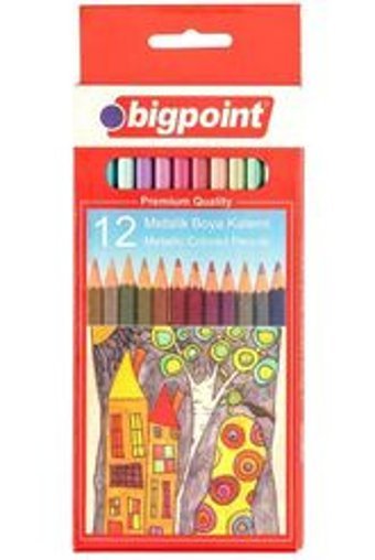 Bigpoint Premium Aquarelle 12'li Kuru Boya Seti