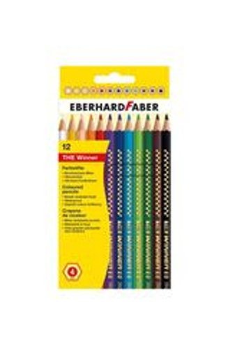 Eberhard Faber Winner 12'li Üçgen Kuru Boya Seti