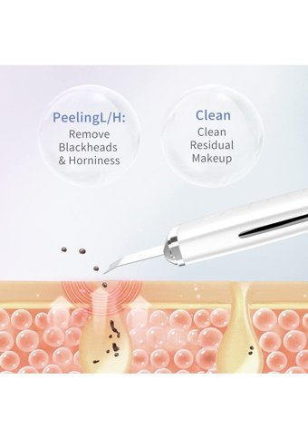 Cosbeauty Cb057 Ipx6 Tüm Ciltler İçin 1 Başlıklı Şarjlı Titreşimli Yüz Temizleme Cihazı Beyaz
