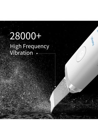 Cosbeauty Cb057 Ipx6 Tüm Ciltler İçin 1 Başlıklı Şarjlı Titreşimli Yüz Temizleme Cihazı Beyaz
