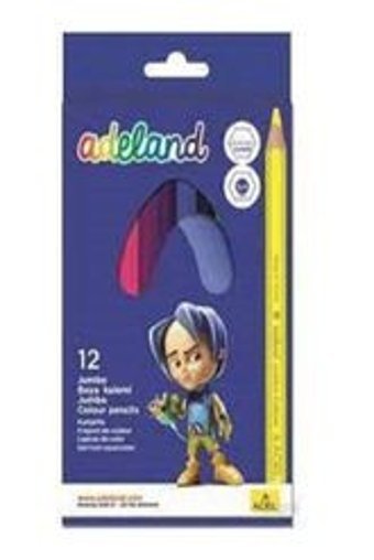 Adel 12'li Jumbo Kuru Boya Seti