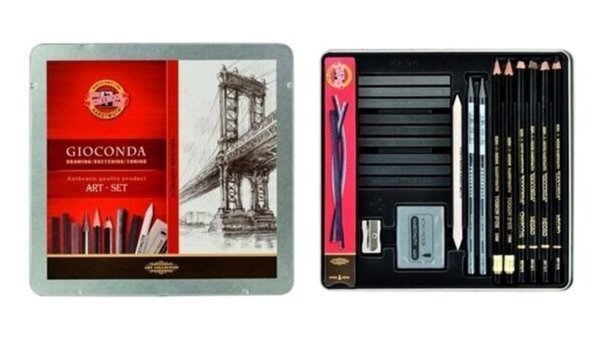 Kohinoor Set Of Artist´sColoured Pencils 3824 24'lü Kuru Boya Seti
