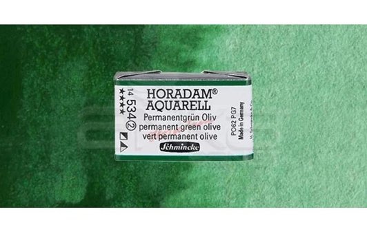 Schmincke Horadam Aquarell 655 Yellow Ochre Seri 1 Tekli Kuru Boya Kalemi