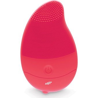 Mf Product Allure 0520 Tüm Ciltler İçin 1 Başlıklı Fırçalı Silikon Şarjlı Titreşimli Yüz Temizleme Cihazı Kırmızı