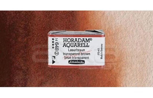 Schmincke Horadam Aquarell 661 Burnt Sienna Seri 1 Tekli Kuru Boya Kalemi