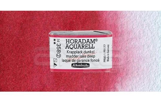 Schmincke Horadam Aquarell 370 Potters Pink Seri 3 Tekli Kuru Boya Kalemi