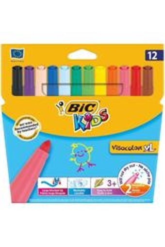 Bic Kids Evolution 12'li Jumbo Üçgen Kuru Boya Seti