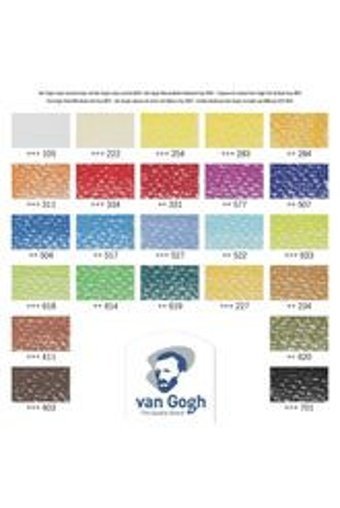 Talens Van Gogh Pastel 24'lü Kuru Boya