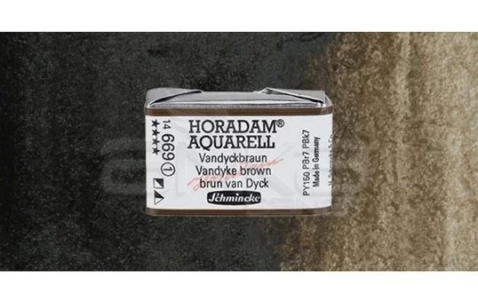 Schmincke Horadam Aquarell 910 Brilliant Blue Violet Seri 2 Tekli Kuru Boya Kalemi