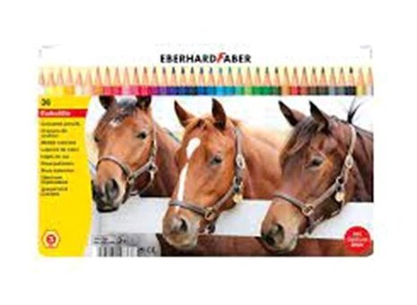 Eberhard Faber Tri Winner 12'li Jumbo Üçgen Kuru Boya Seti