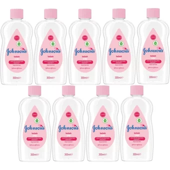 Johnson's Hipoalerjenik Bebek Masaj Yağı 9x300 ml