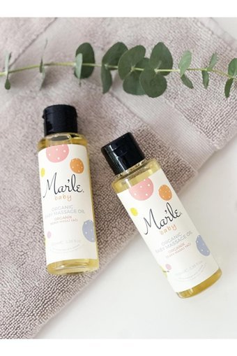 Mar'Le Organik Avokadolu Kayısılı Jojoba Yağlı Bebek Masaj Yağı 100 ml