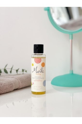 Mar'Le Organik Avokadolu Kayısılı Jojoba Yağlı Bebek Masaj Yağı 100 ml