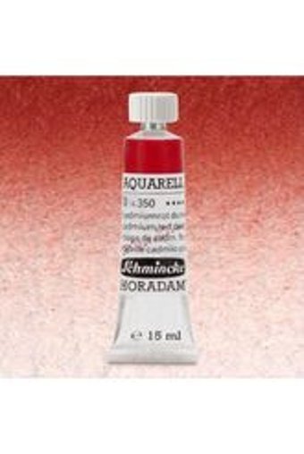 Schmincke Horadam Aquarell Seri 3 Deep Red 366 Tekli Kuru Boya Kalemi