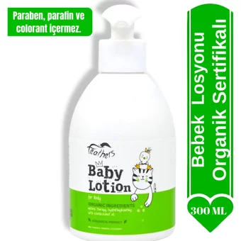 Cosmolive Fetahers Organik Hindistan Cevizi Yağlı Shea Yağlı Bebek Masaj Yağı 300 ml