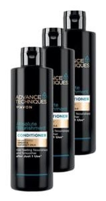 Avon Advance Techniques Besleyici-Onarıcı Tüm Saçlar İçin Saç Kremi 3x250 ml