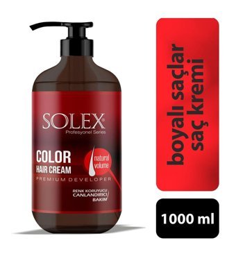 Solex Profesyonel Series Hacim Veren Boyalı Tüm Saçlar İçin Saç Kremi 1 lt