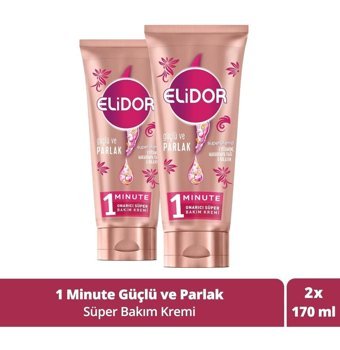 Elidor Superblend E Vitaminli Güçlendirici Tüm Saçlar İçin Saç Kremi Durulanmayan Saç Kremi 2x170 ml