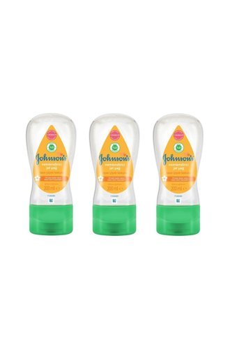 Johnson's Çiçekli Bebek Masaj Yağı 3x200 ml