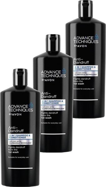 Avon Advance Techniques Kepek Karşıtı Tüm Saçlar İçin Saç Kremi 3x700 ml
