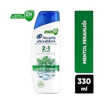 Head & Shoulders Arındırıcı Düz Saçlar İçin Mentollü Parabensiz Kremsiz Şampuan Unisex Şampuanı 330 ml
