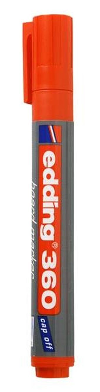 Edding 360 1 Adet Doldurulabilir Silinebilir Kırmızı Tahta Kalemi