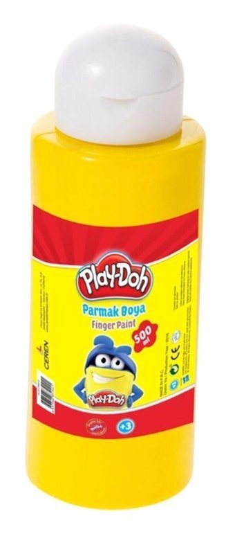 Play-Doh Yıkanabilir 500 ml Sarı Parmak Boyası