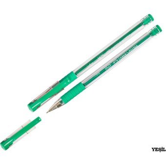 Faber-Castell Plastik 0.7 mm Yeşil Tükenmez Kalem