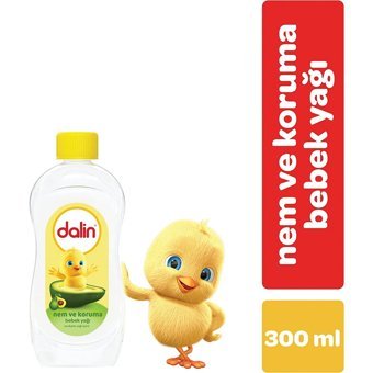 Dalin Nem Ve Koruma Avokadolu Hipoalerjenik Bebek Masaj Yağı 12x300 ml