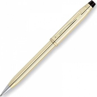 Cross Century 2 Altın Kaplama 0.7 mm Siyah Tükenmez Kalem