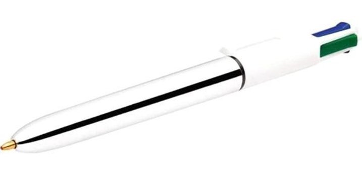 Bic Plastik 4 Renkli 0.7 mm Çok Renkli Tükenmez Kalem Seti