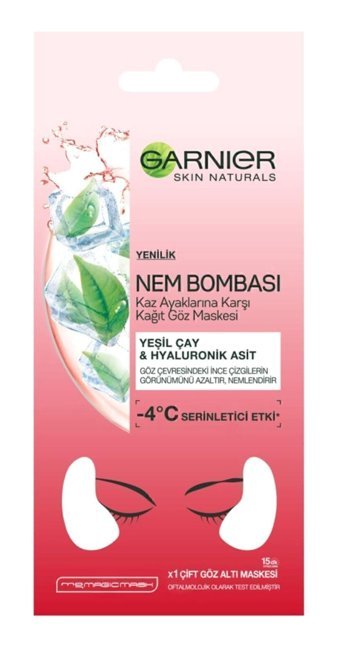 Garnier Göz Altı Kağıt Maskesi 2 Adet