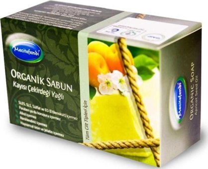 Mecitefendi Organik Kayısı Çekirdeği Sabun 125 gr