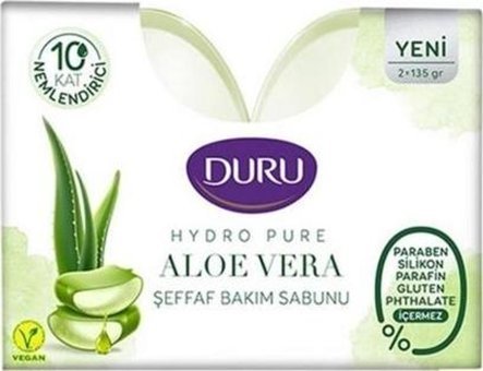 Duru Hydro Pure Antibakteriyel Aloe Vera Sabun 2x135 gr